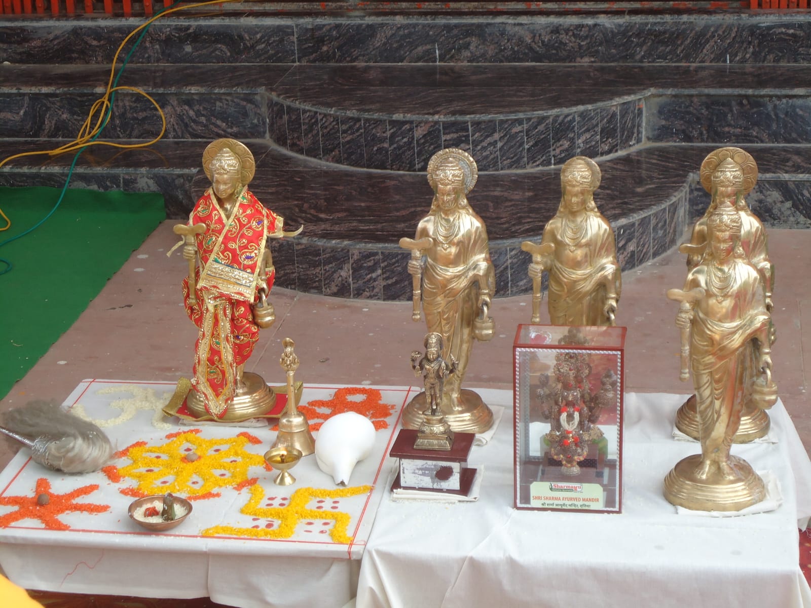 19 अक्टूबर, 2025 - आयुष ग्राम में दुग्धाभिषेक के साथ भगवान् धन्वन्तरि का जन्मोत्सव सम्पन्न!!